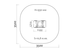 Качалка на пружине Серый волк 04504 для детской площадки, фото 2