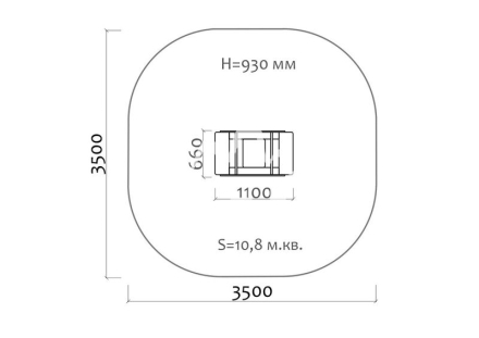 Качалка на пружине Серый волк 04504 для детской площадки, фото 2