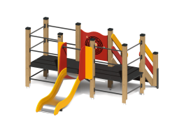 Детская горка Кая ГР-18 H=700 для игровой площадки, фото 1 Детская горка Кая ГР-18 H=700 для игровой площадки, фото 1