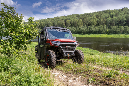 Мотовездеход AODES Workcross 1000-6 HVAC, фото 7