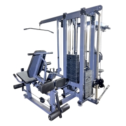 AG-047 — Мультикомплекс: Вертикально-Горизонтальная тяга, Баттербляй + Задние дельты, Квадрицепс-бедра сидя, Бицепс бедра стоя, Регулируемая блочная стойка, фото 1