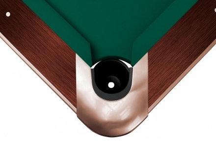 Бильярдный стол для пула Dynamic Billard "Competition 2" 9 футов (махагон) в комплекте, аксессуары и сукно, фото 6
