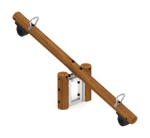 Качалка-балансир (Лиственница темный) ИО 21.Р.01.01-Л.И1.01