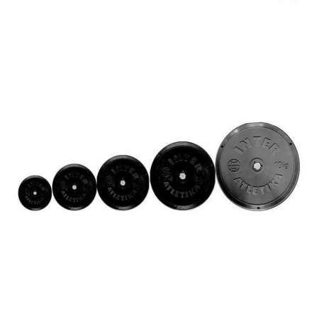 Диск черный пластикат 2,5 кг V-SPORT, фото 1