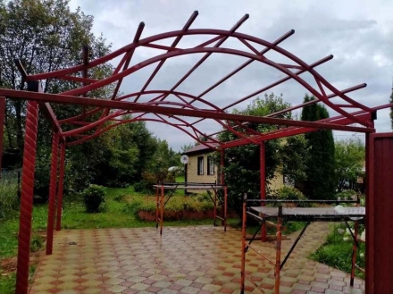 Навес арочный волной, фото 4