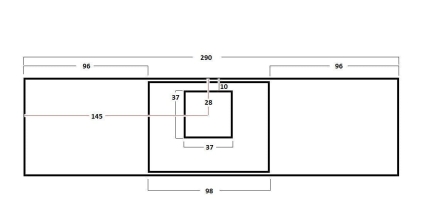 Печь № 16 — Печь барбекю с двумя рабочими столами (или мойкой), фото 12