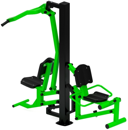 Тяга верхняя+Флекс (зеленый) - Уличный тренажер - СТ 021-12.И1, фото 2