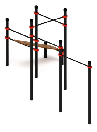 Воркаут 89 красный ВТ 11.15-01, фото 3