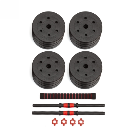 Гантели разборные с грифом, 50 кг (2 шт. х 25 кг) (2 места), фото 2