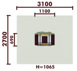 Качалка на пружине Змей Горыныч 04503 для детской площадки, фото 2