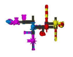 Детский игровой комплекс PS 1255, фото 3