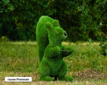 Топиари Белочка с кольцом под кашпо газон Eco Топиари Белочка с кольцом под кашпо газон Eco