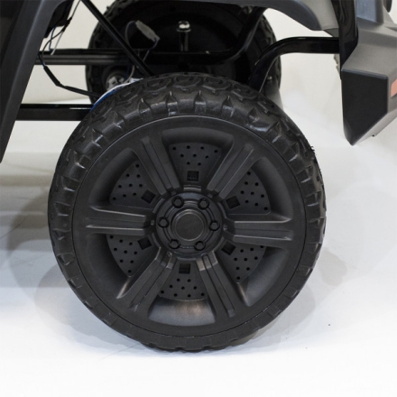 Детский электромобиль Jeep Hunter Black с полным приводом - CH9938, фото 6