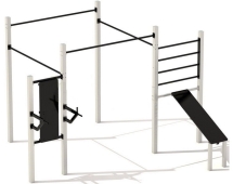 Оборудование для Воркаут ActiSteel S 12 для спортивной площадки