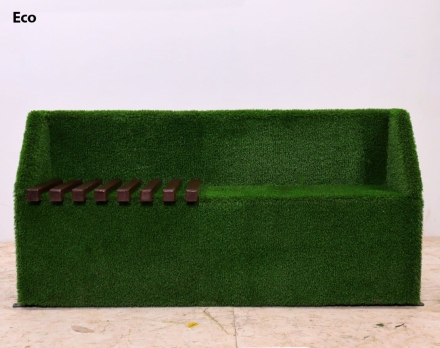 Топиари лавочка, фотозона - газон Eco, фото 2