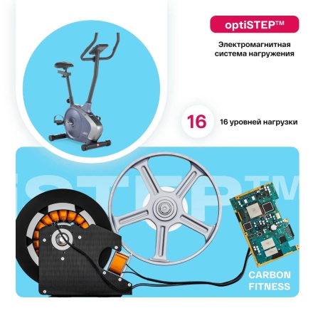 Велотренажер домашний CARBON FITNESS U50, фото 5