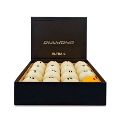 Комплект бильярдных шаров для русской пирамиды Cosmos Billiards "Diamond Ultra C" 67 мм (желтый биток), фото 2 Комплект бильярдных шаров для русской пирамиды Cosmos Billiards "Diamond Ultra C" 67 мм (желтый биток), фото 2