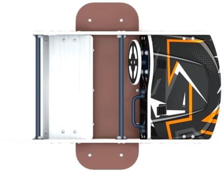 Машинка (черная) - Беседка машинка средняя - МФ 10.03.01-05.И1, фото 5
