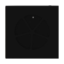 Урна парковая с пепельницей (черная) - МФ 50.02.02-01 (под анкера)