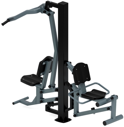 Тяга верхняя+Флекс (серый) - Уличный тренажер - СТ 021-13.И1, фото 2