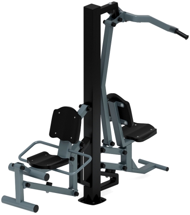 Тяга верхняя+Флекс (серый) - Уличный тренажер - СТ 021-13.И1, фото 3