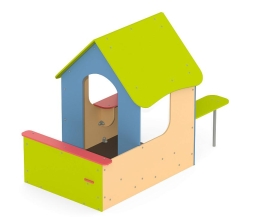 Игровой домик Romana 111.17.00 для детских площадок, фото 1 Игровой домик Romana 111.17.00 для детских площадок, фото 1