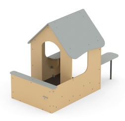 Игровой домик Romana 111.17.00 для детских площадок, фото 2 Игровой домик Romana 111.17.00 для детских площадок, фото 2