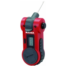 Манометр электронный "MIKASA AG-1000", дл.9см, шир. 4см, глуб 2,5см., клапан для вып. возд., 1 игла