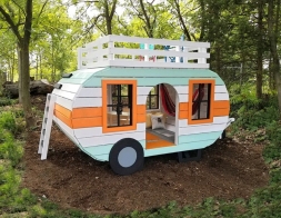 Игровой домик TORUDA WOOD Счастливый фургон, фото 4