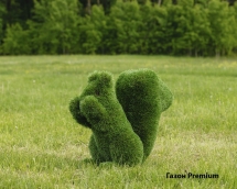 Топиари белочка Малышка - газон Premium Топиари белочка Малышка - газон Premium