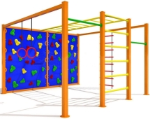 Уличный спортивный комплекс Актив спорт 9 для детской площадки