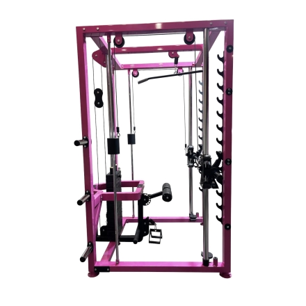 AG-049 — Многофункциональный тренажер Машина Смита с противовесом + Универсальная тяга, фото 1