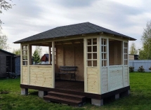 Прямоугольная беседка СИМФОНИЯ Прямоугольная беседка СИМФОНИЯ