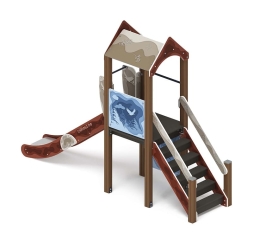 Играйте с нами (Алтай) - ДИК 2.01.1.01-04 - Игровой комплекс H=1200 , фото 4