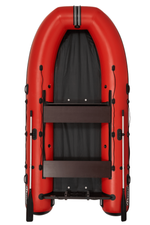 Моторная лодка ПВХ Фрегат 390 FM Light Jet/L/S (ФМ Лайт Джет/Л/С) Красный, фото 1