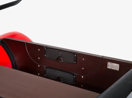 Моторная лодка ПВХ Фрегат 390 FM Light Jet/L/S (ФМ Лайт Джет/Л/С) Красный, фото 11