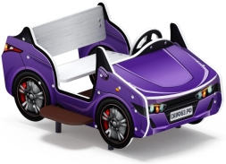 Кабриолет (фиолетовый) - Беседка машинка средняя - МФ 10.03.02-03.И1, фото 2