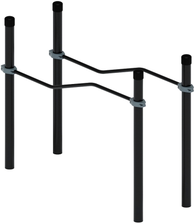 Воркаут ЛОВ 89 серый ВТ 101.06-03, фото 4