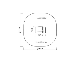 Качалка на пружине Дракар 04501 для детской площадки, фото 2