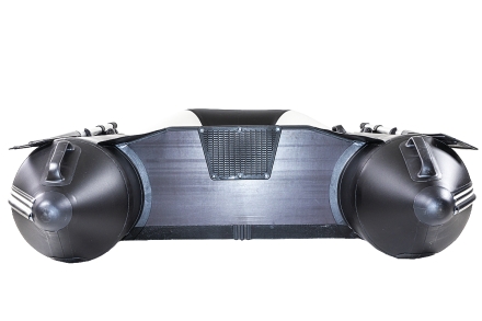 Броня-280 СК слань+киль белый-черный (лодка ПВХ под мотор с усилением), фото 7