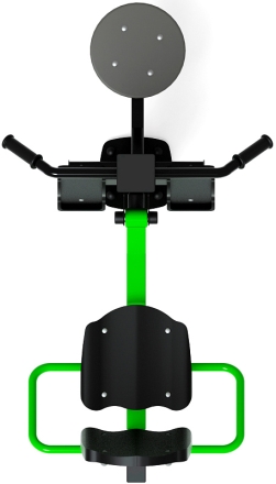 Жим ногами+Твистер (зеленый) - Уличный тренажер - СТ 022-12, фото 5