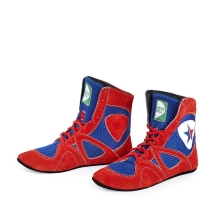 Борцовки самбо "GREEN HILL ТРИУМФ", размер 39, красно-синий