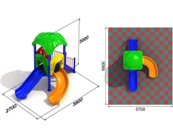 Детская площадка Кувшинка 4.2.2, фото 2
