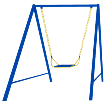 Детские качели CКИ 003 одноместные для уличной площадки