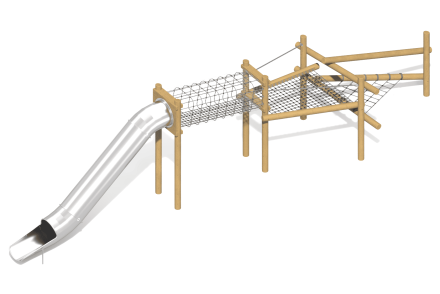 Игровой комплекс Эко Сеть ИК-219 для детской площадки, фото 1