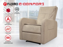 Кресло-реклайнер электрический с массажем FUJIMO E-COMFORT CHAIR Ваниль Кресло-реклайнер электрический с массажем FUJIMO E-COMFORT CHAIR Ваниль