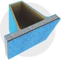 Бассейн 6,12х3х1,68м. Эйгер Marshall Pools (чаша)