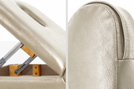 Массажный стол Relax Comfort бежевая кожа, фото 7