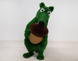 Топиари Белка с орехом - газон Deluxe+Eco, фото 1