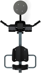 Жим ногами+Твистер (серый) - Уличный тренажер - СТ 022-13, фото 4 Жим ногами+Твистер (серый) - Уличный тренажер - СТ 022-13, фото 4